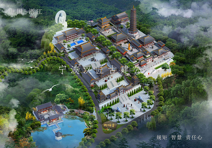 漢匠-仿古建筑公司：精湛工藝，展現(xiàn)仿古建筑施工風(fēng)采